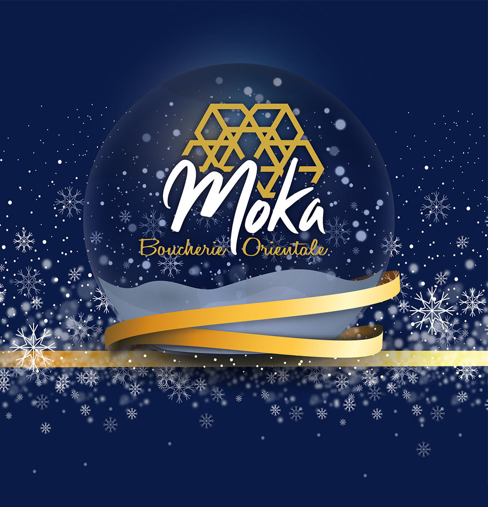 Carte de Noël 2020 MOKA Boucherie