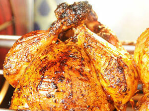 poulet rôti à l'oriental