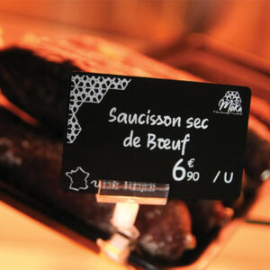 saucisson sec de boeuf