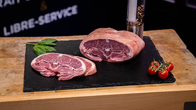 Côte filet d'agneau