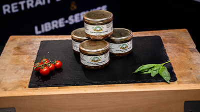 Pâté de canard orange et miel