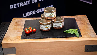 Pâté de canard aux olives