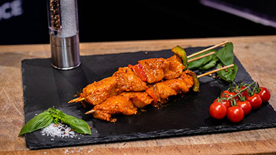Brochette de poulet - orientale